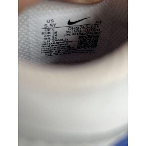 ✅ Nike Dunk Low Hyper / Summit White‎ Size 5.5Y /Women Size 7 - DH9765-105 Shoes